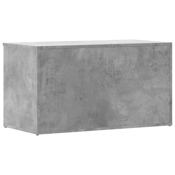 vidaXL opbevaringskasse 84x42x46 cm konstrueret træ betongrå