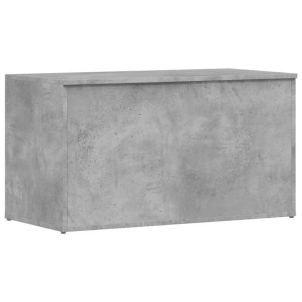 vidaXL opbevaringskasse 84x42x46 cm konstrueret træ betongrå