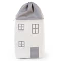 Miniatyrbild 5 av 6: Childhome Leksakslåda Hus Grå Och Benvit