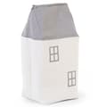 Miniatyrbild 1 av 6: Childhome Leksakslåda Hus Grå Och Benvit