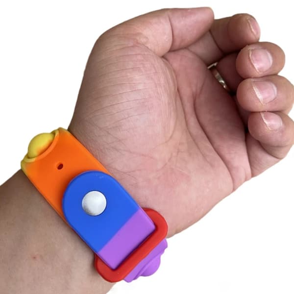Mjuk Fidget Armband Simple Dimple Pop-It