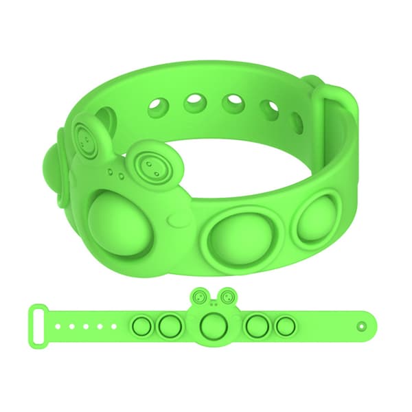 Effektfullt Mjukt Fidget Toy Armband Simple Dimple Pop-It