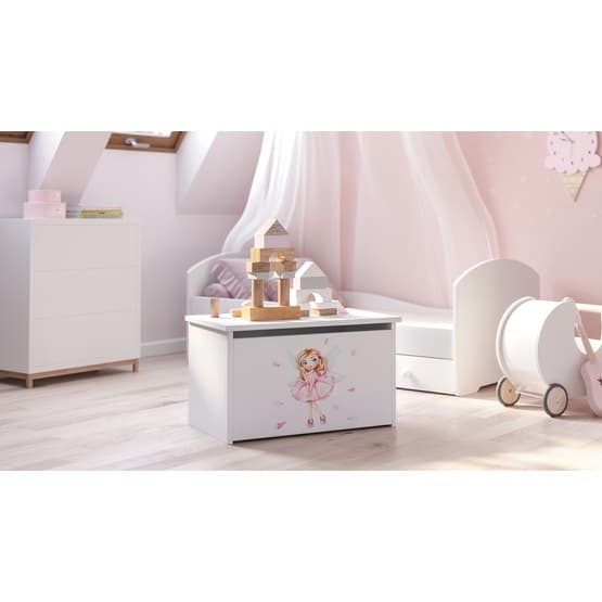 Opbevaringsboks - Fairy - Hvid
