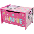 Miniatyrbild 1 av 4: Träleksakslåda / Förvaringslåda med broms / MINNIE bänk