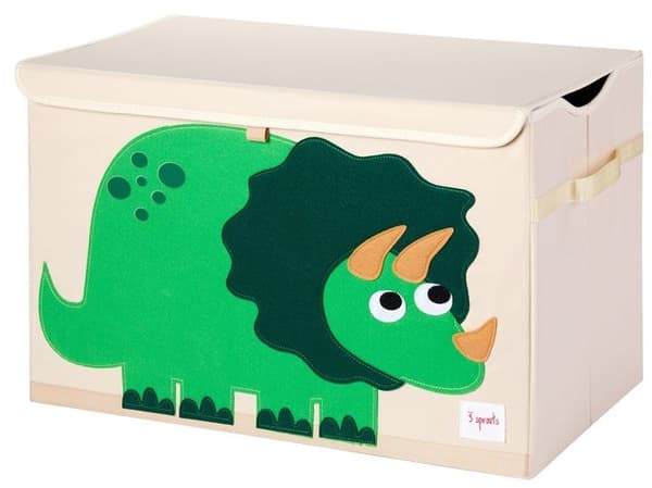 Leksakslåda - 3 groddar - Dino - Baby - Grön - Blandad