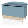 Pikkukuva 3 / 6: Leksakslåda - FIRMIANA - Skandinavisk stil - Stormblått och naturligt trä - 82,4 x 39,1 x 58,9 cm - DEMEYERE