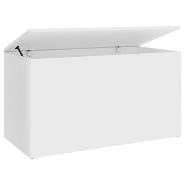 vidaXL opbevaringskasse 84x42x46 cm konstrueret træ hvid -  Legetøjskister