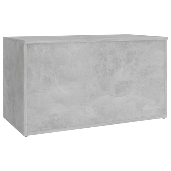 vidaXL opbevaringskasse 84x42x46 cm konstrueret træ betongrå -  Legetøjskister