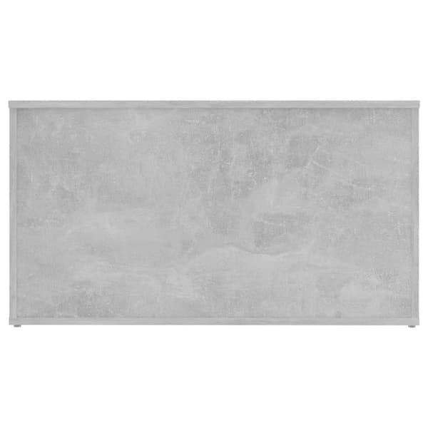 vidaXL opbevaringskasse 84x42x46 cm konstrueret træ betongrå -  Legetøjskister