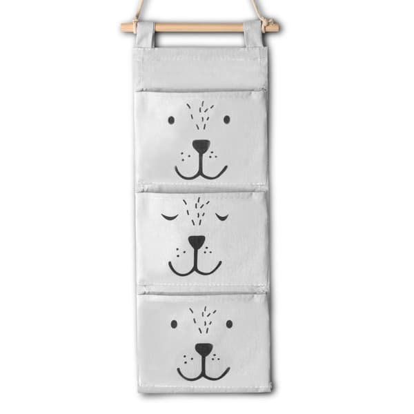 NK-403 Nukido Hängande Toy Organizer - Grå
