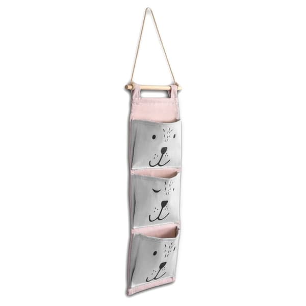 Nukido Hanging Toy Organizer - Pink
