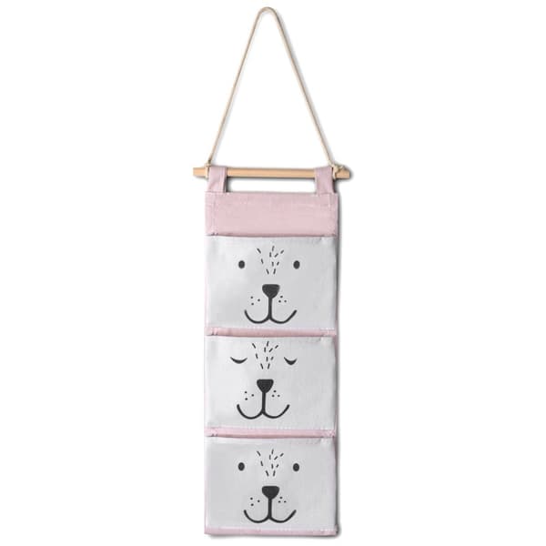 Nukido Hanging Toy Organizer - Pink