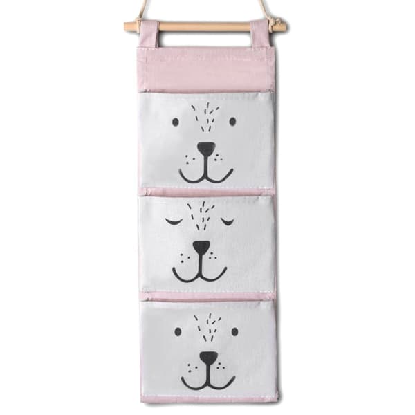 Nukido Hanging Toy Organizer - Pink