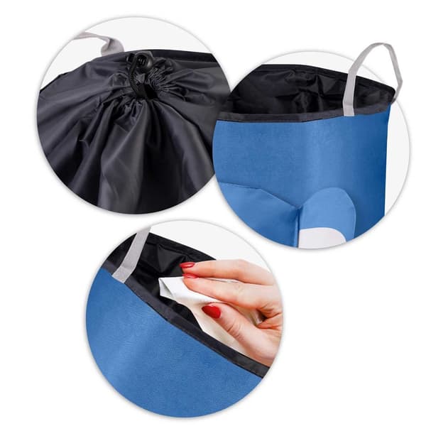 Nukido Toy Basket - Blue Elephant