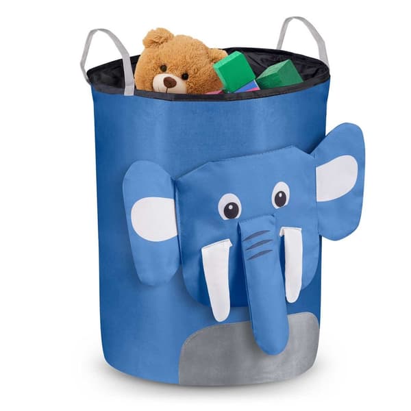 Nukido Toy Basket - Blue Elephant