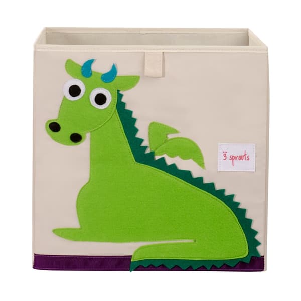 3 Sprouts Oppbevaringsboks - Green Dragon