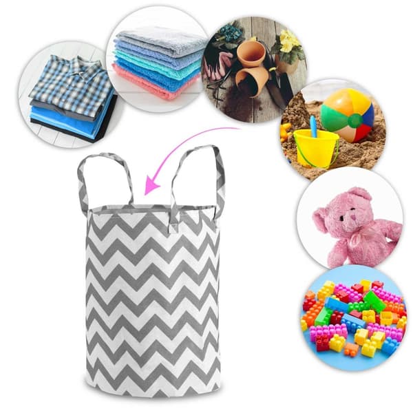 Nukido Toy Basket - Grå