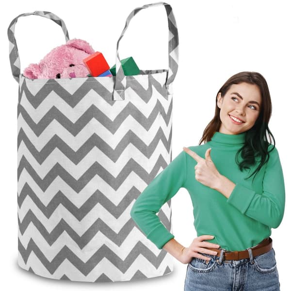 Nukido Toy Basket - Grå