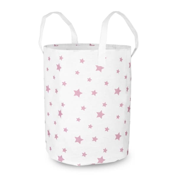 Nukido Toy Basket - Vit med stjärnor