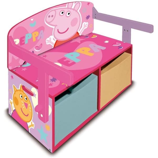 Leksaksbänk - Kontor - PEPPA PIG förvaringskärl