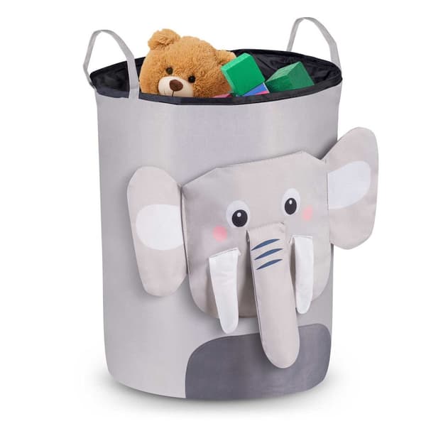 Nukido leksakskorg - grå elefant
