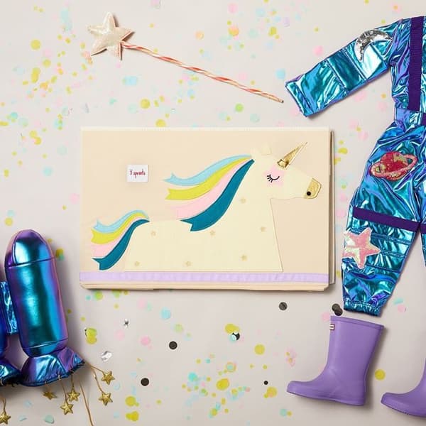 3 groddar - Unicorn Toy Box - ELEMENT FÖR BARN