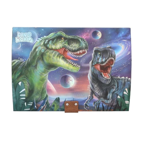 Dino World-skattekiste med kode, lyd og lys T-Rex