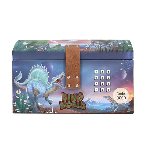 Dino World-skattekiste med kode, lyd og lys T-Rex