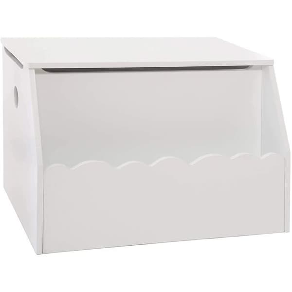Förvaringsbox och Bibliotek för Barnrum - Atmosphera - Vit Trä - L 57,5 x b 38 x H 38 cm
