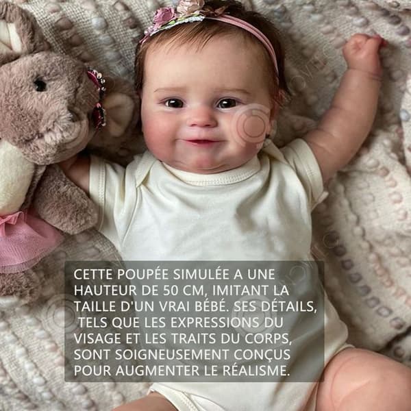 INN Baby Doll 50 cm vattentät simulering naturtrogen babydocka med flaska och nappleksaker Doll Simulation Baby Girl Doll