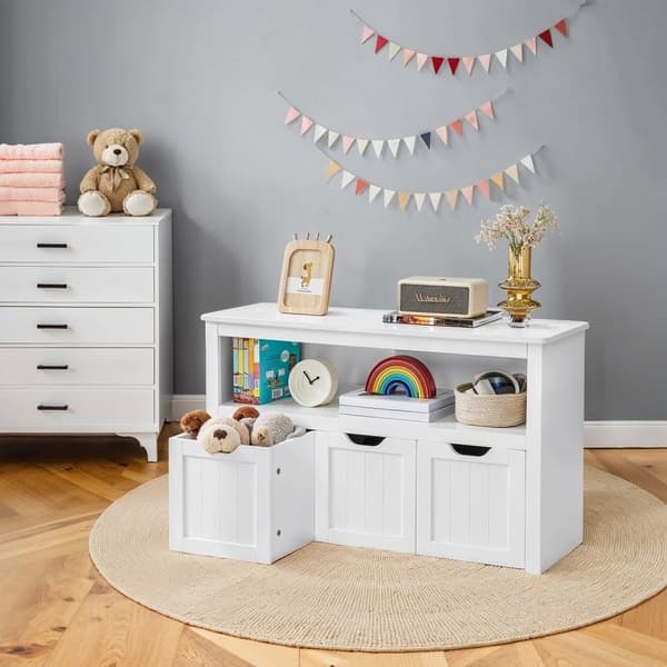 Kinderplank, speelgoedkast, opbergkast