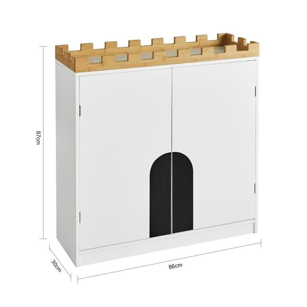 Reolsystem, KMB44-W, 30x87x86 cm, Hvid