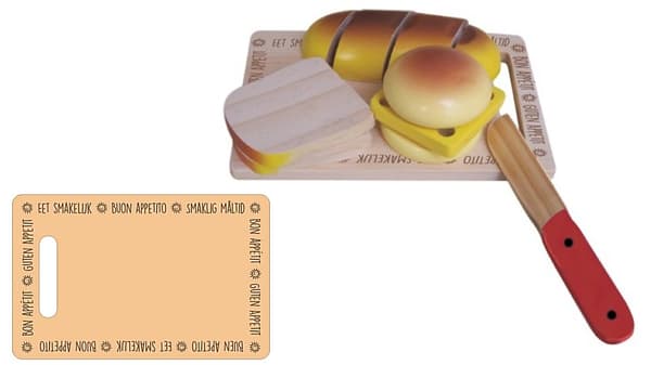 Simpelthen til børn træbrødskæresæt