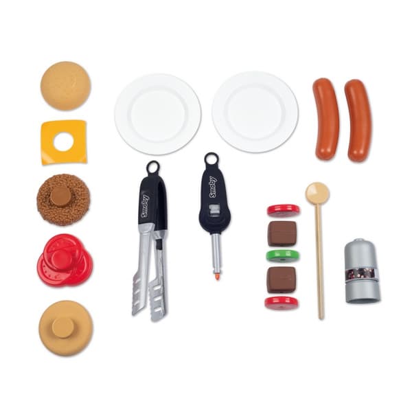 SMOBY Havegrill til børn – Grill med 18 tilbehør