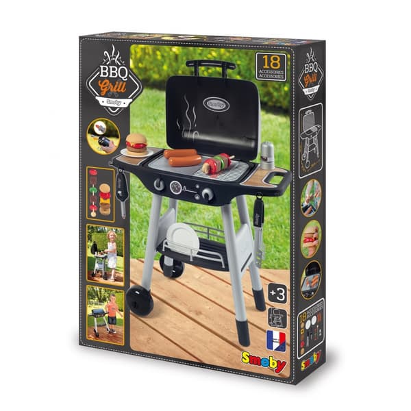 SMOBY Havegrill til børn – Grill med 18 tilbehør