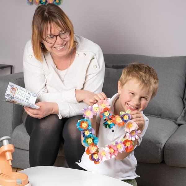 Smoby - Kreativ fritid - 16 blompåfyllningar - För att skapa dekorativa föremål - Tillverkad i Frankrike