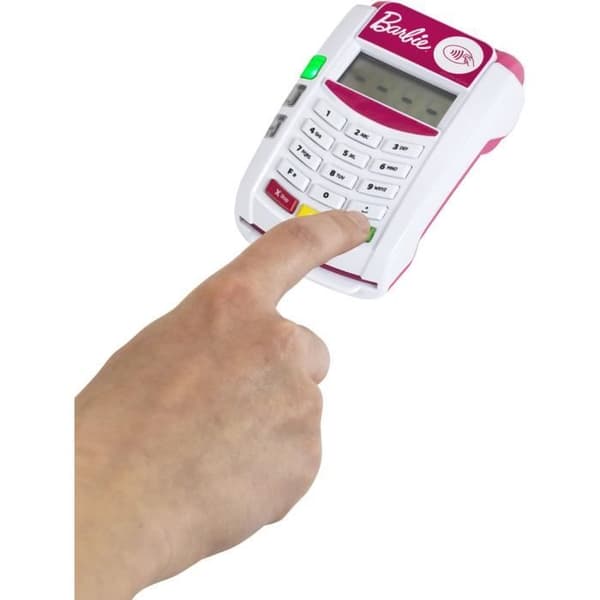 Barbie Elektronisk Betalterminal - KLEIN - 7335 - Med tillbehör - Från 3 år
