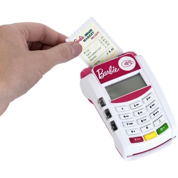 Barbie Elektronisk Betalterminal - KLEIN - 7335 - Med tillbehör - Från 3 år