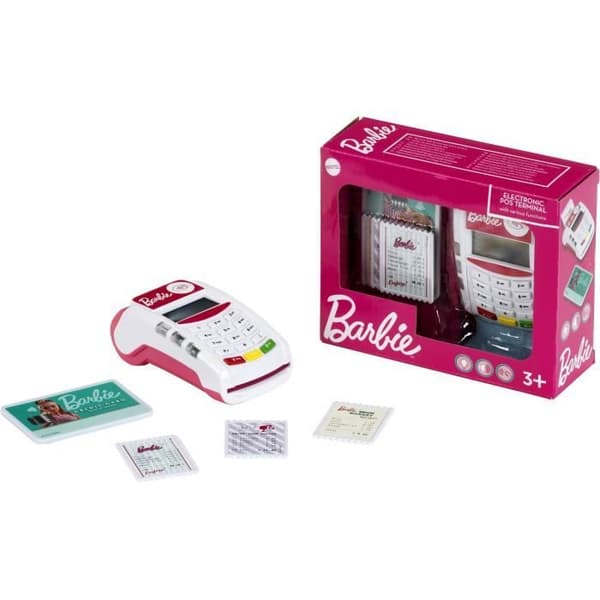 Barbie Elektronisk Betalterminal - KLEIN - 7335 - Med tillbehör - Från 3 år
