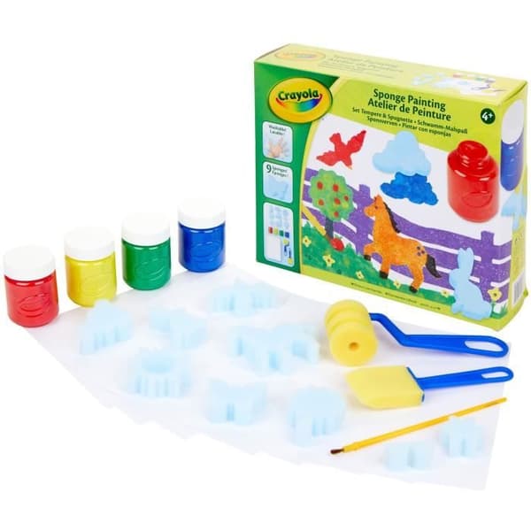 Crayola - Målningsverkstad - Aktiviteter för barn