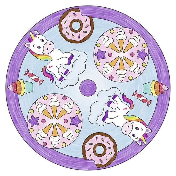 RAVENSBURGER Mandala design Unicorn