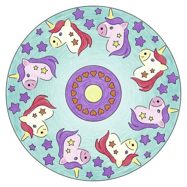 RAVENSBURGER Mandala design Unicorn