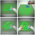 Miniatyrbild 7 av 7: Draw with light Självlysande ritplatta - ljusbord / ljusplatta - A3