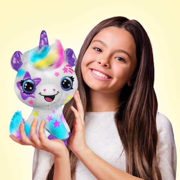 CANAL TOYS - Style 4 ever - Min plysch enhörning att anpassa - Spray Art plysch - OFG 228