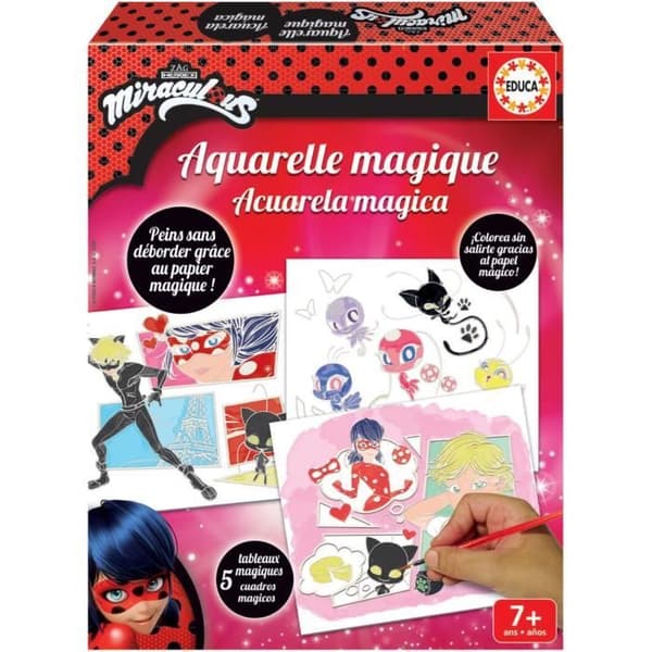EDUCA - Miraculous Ladybug magisk akvarell