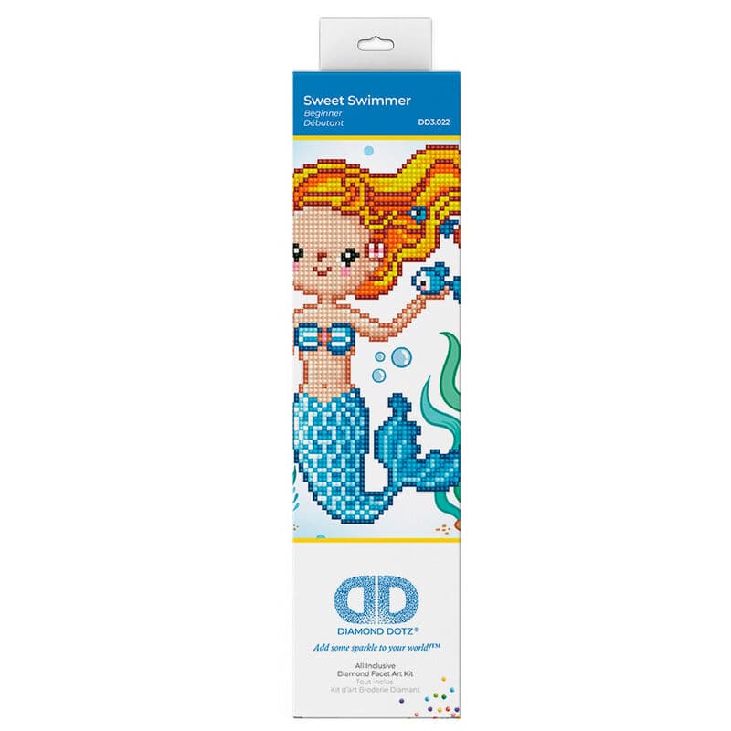 Diamond Dotz Sweet Swimmer diamond painting set
