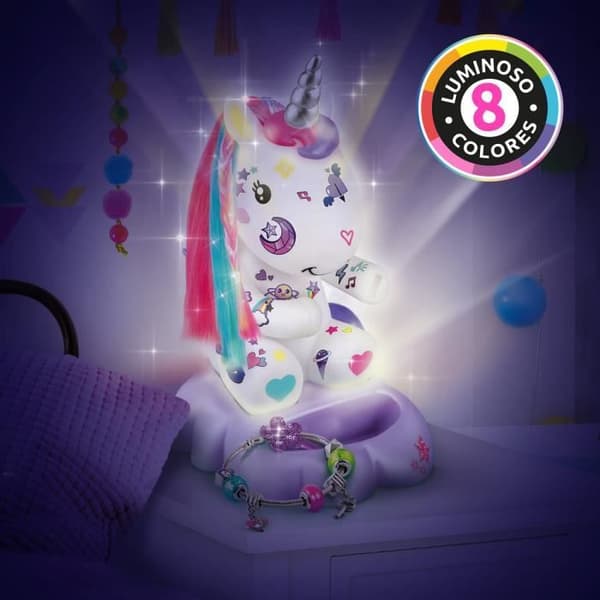 Style 4 Ever - Cosmic Unicorn Lamp för att dekorera Collector's Edition - OFG 270 - Canal Toys
