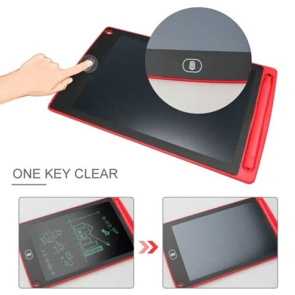 Digital tegnebrett for barn og voksne - 8,5 "LCD - Skriv og tegne