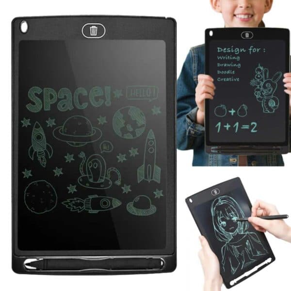 Digital tegnebrett for barn og voksne - 8,5 "LCD - Skriv og tegne