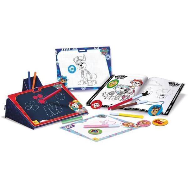 Målarryggsäck och ritskola - Paw Patrol - LISCIANI